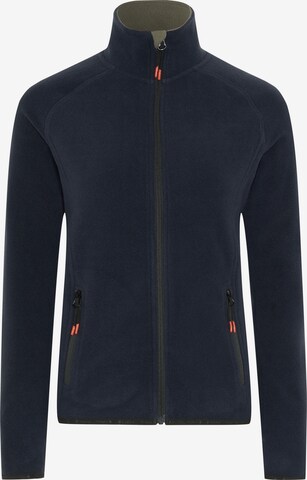 Gardena Fleece Jacket in Blue: front