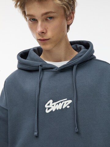 Pull&Bear Mikina – modrá