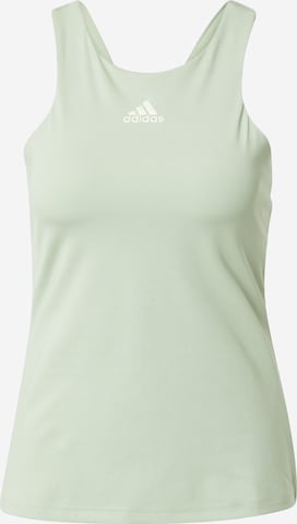 ADIDAS PERFORMANCE Sports Top in Green: front