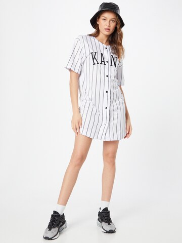 Karl Kani Shirt Dress in White