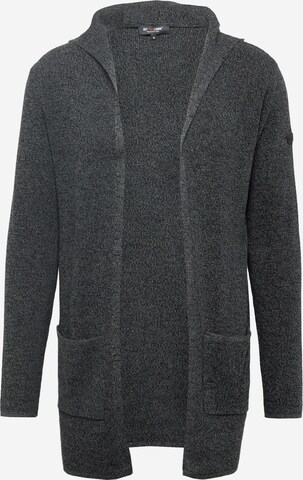 Key Largo Knit cardigan 'RIVER' in Grey: front