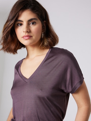 Guido Maria Kretschmer Women - Camiseta 'Nia' en lila