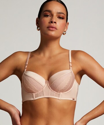 Hunkemöller Balconette Bra in Pink: front