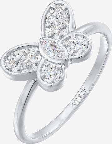 Bague ELLI en argent : devant