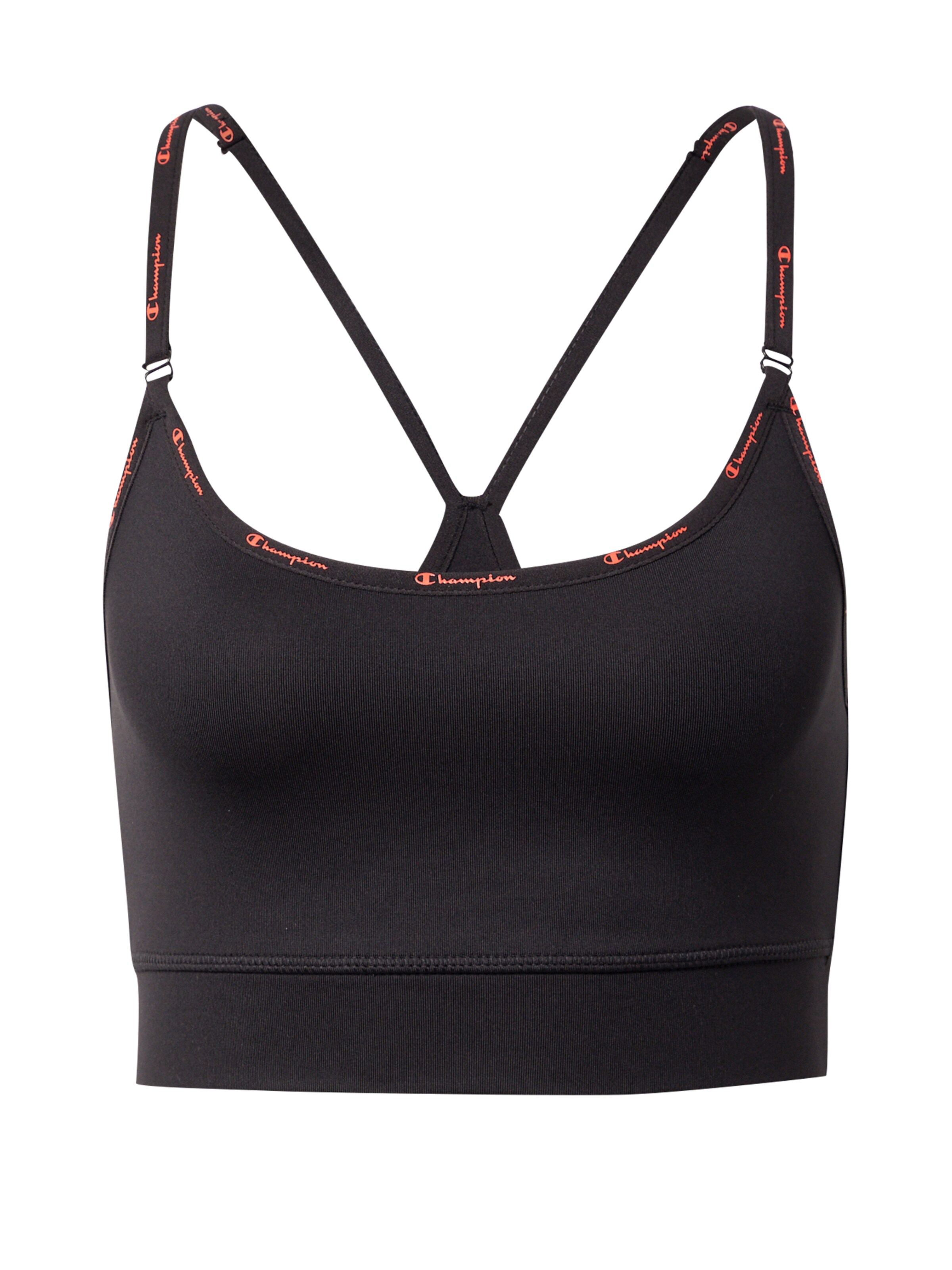 Bustino Reggiseno sportivo di Champion Authentic Athletic Apparel in nero: frontale