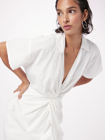 Gina Tricot Καλοκαιρινό φόρεμα 'Daniella' σε λευκό