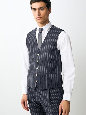 Gilet de costume Next en bleu : devant