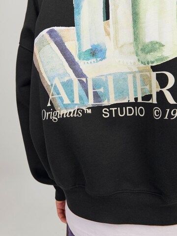JACK & JONES Sweatshirt 'JORBrooklyn' in Schwarz