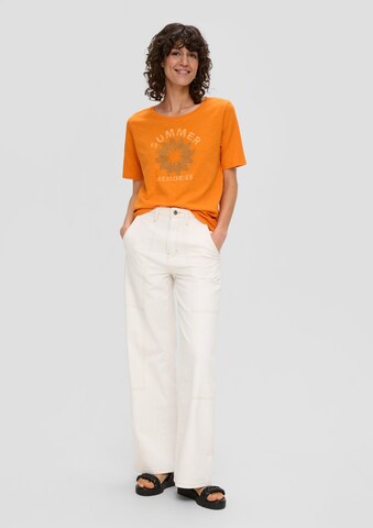 s.Oliver T-Shirt in Orange