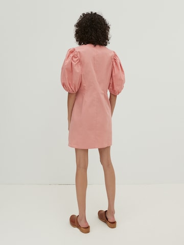 EDITED Shirt dress 'Mary' in Pink