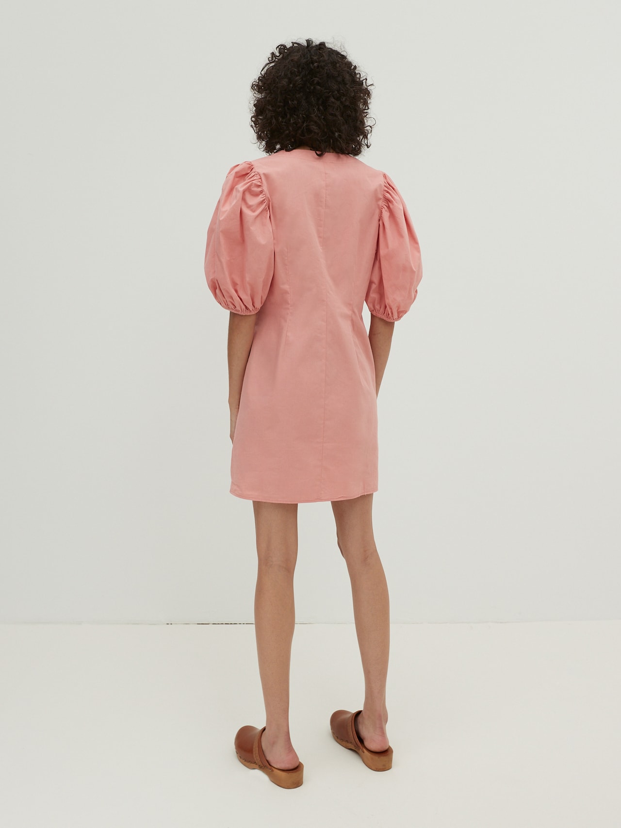 EDITED Robe-chemise rose