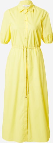 PATRIZIA PEPE Shirt Dress in Yellow: front