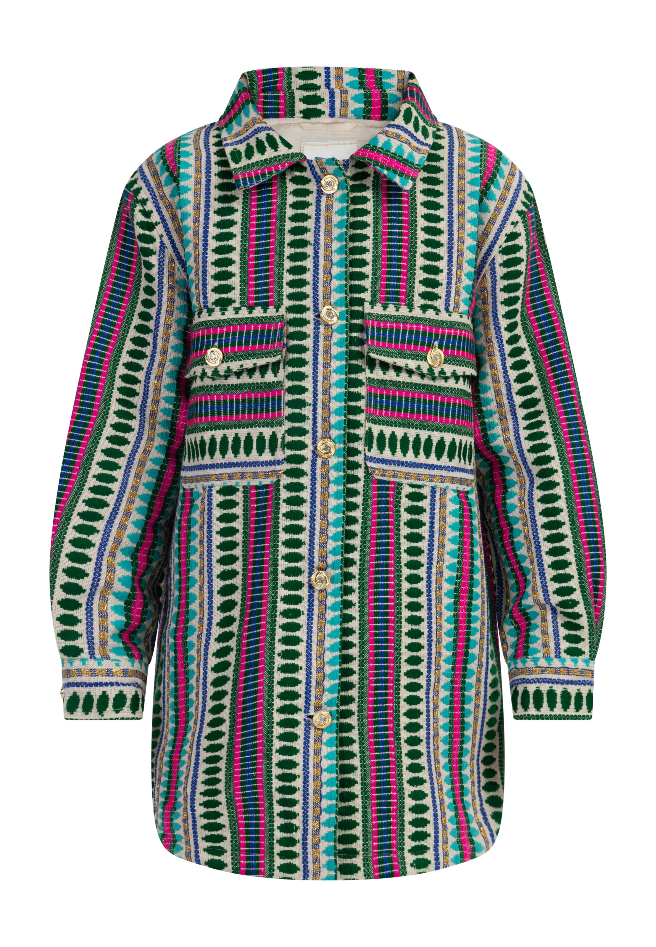 IZIA Overgangsjakke i blå: forside