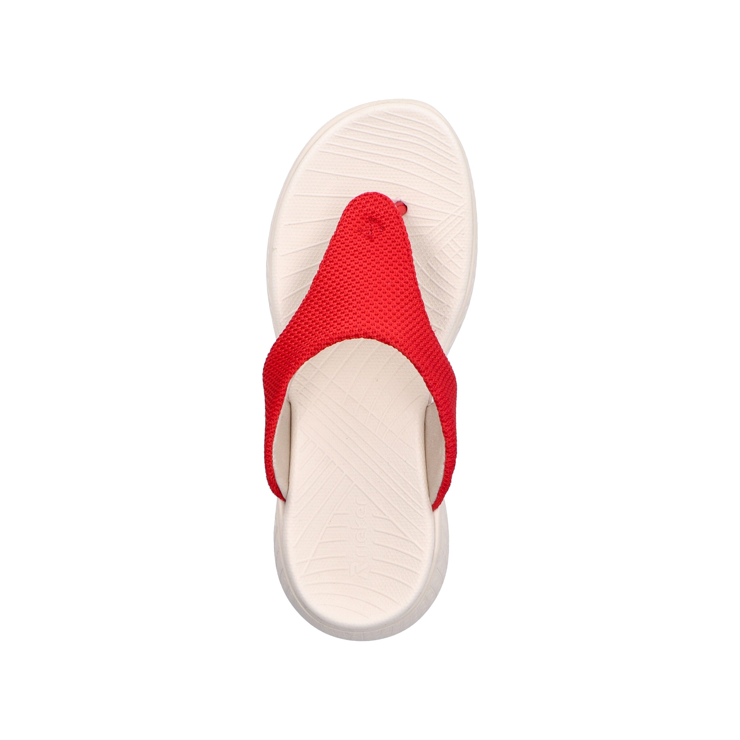 Rieker Sport T-Bar Sandals 'V2102' in Red