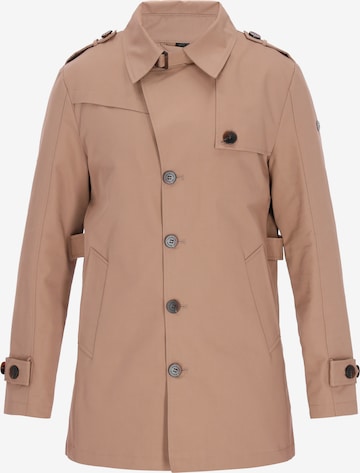 DreiMaster Klassik Between-seasons coat in Beige: front