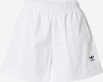 balta ADIDAS ORIGINALS Laisvas Kelnės: priekis