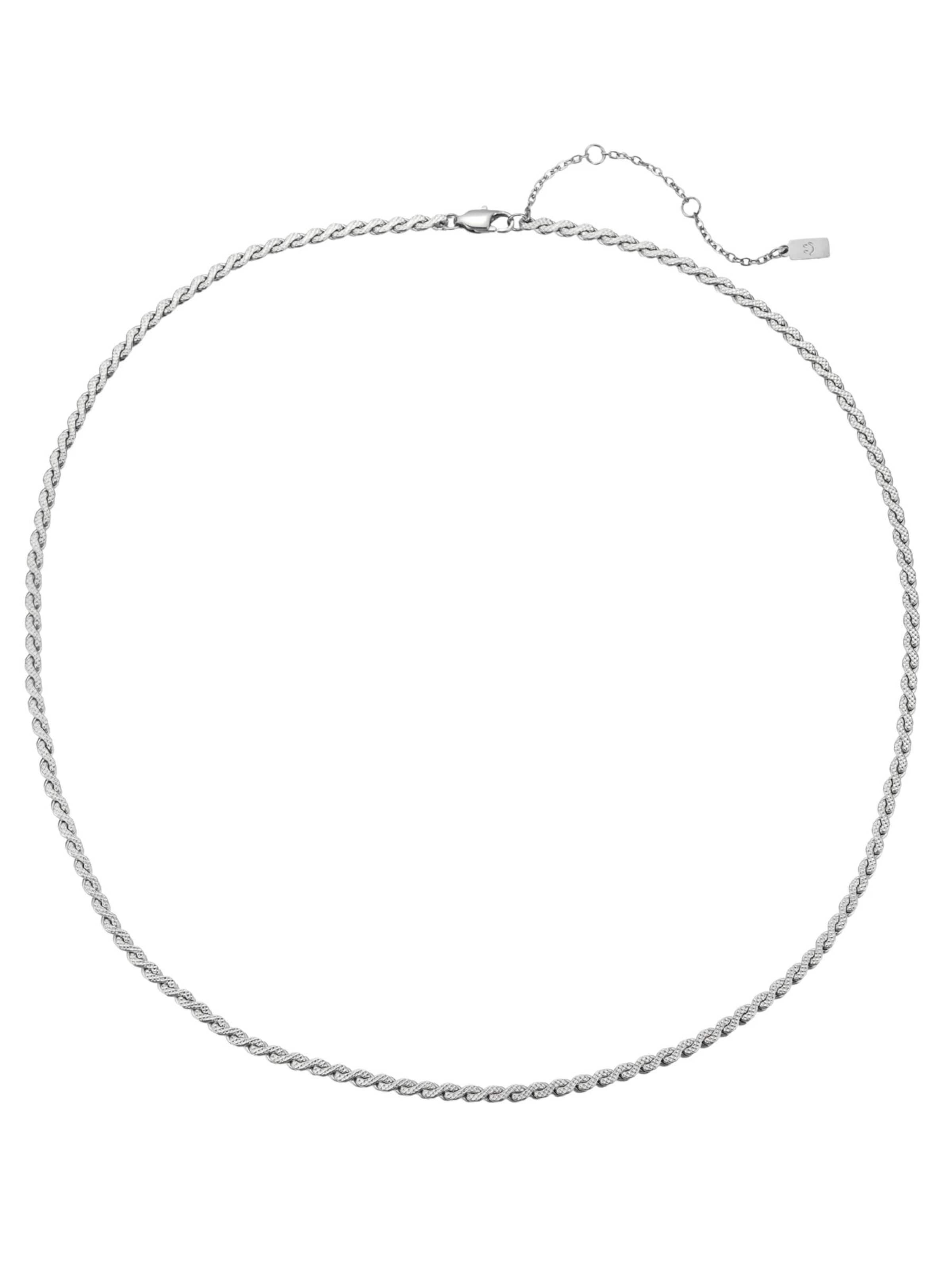 Collana 'Twist Link' di Hey Happiness in argento