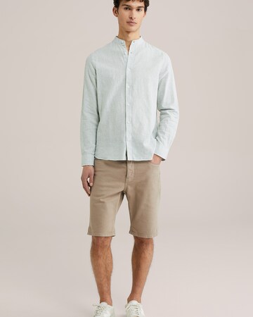 WE Fashion Regular fit Skjorta i grön