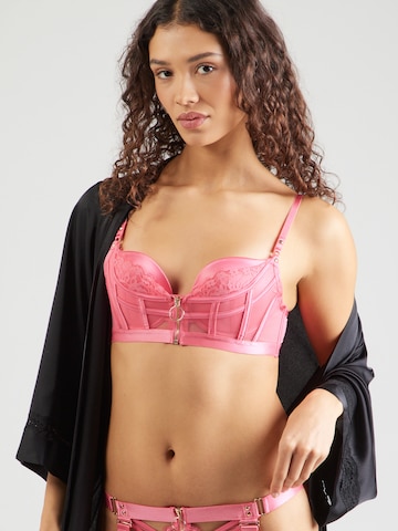 Hunkemöller Push-up Bra in Pink: front