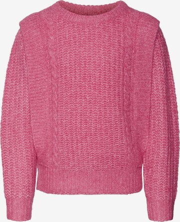 Vero Moda Girl Pullover 'HAZEL' in Pink: predná strana
