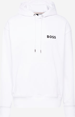 BOSS Sweatshirt 'Sullivan' in White: front