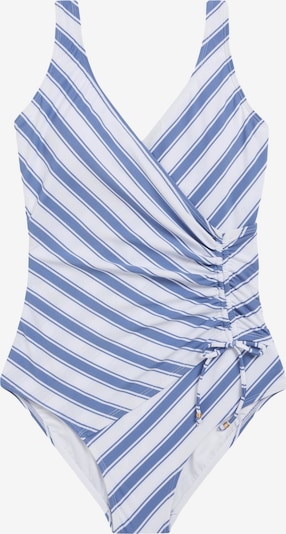 Next Shapingbadeanzug in blue denim / weiß, Produktansicht