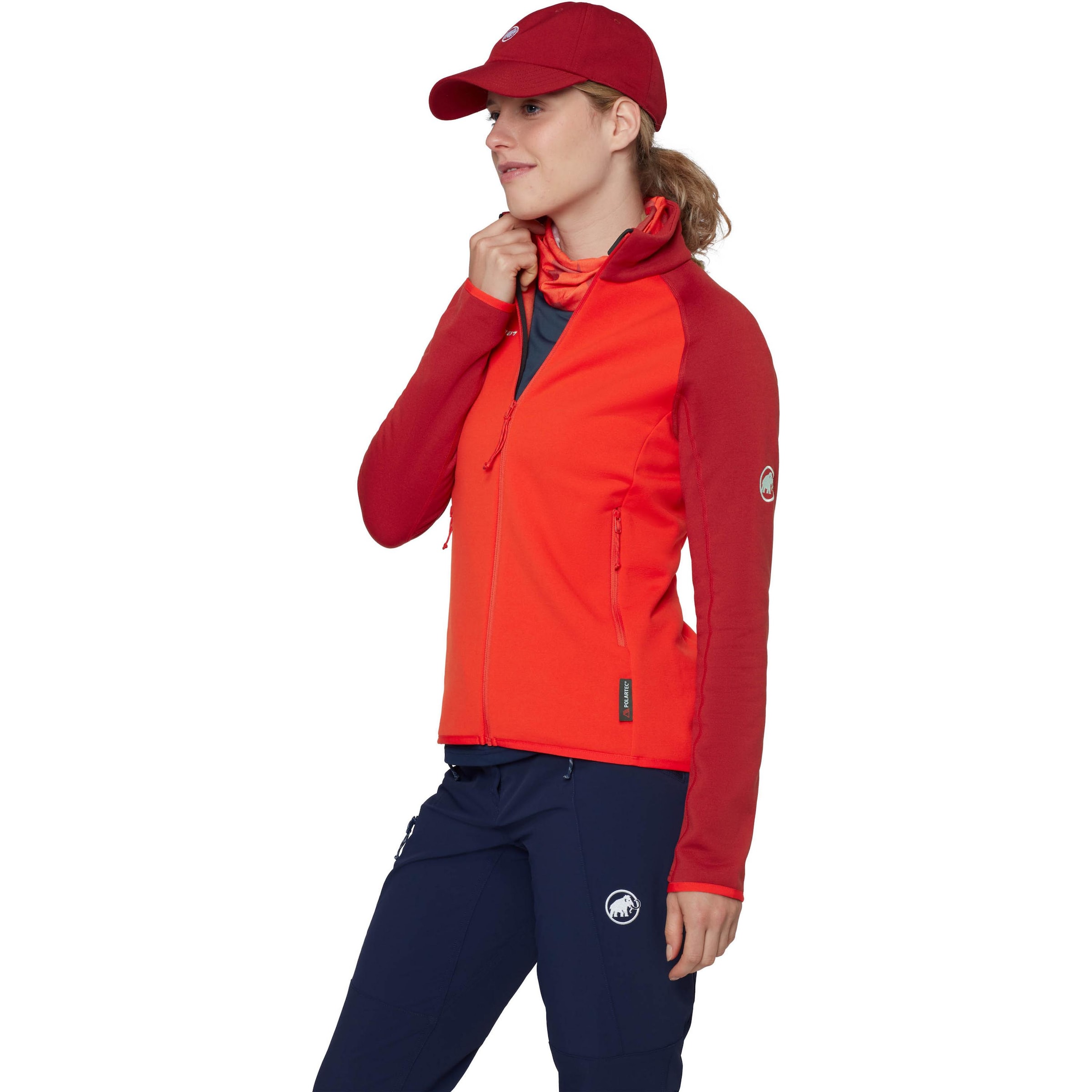 MAMMUT Funktionsfleecejacke 'Aconcagua' in Rot