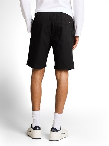 TOM TAILOR DENIM Regular Housut värissä musta