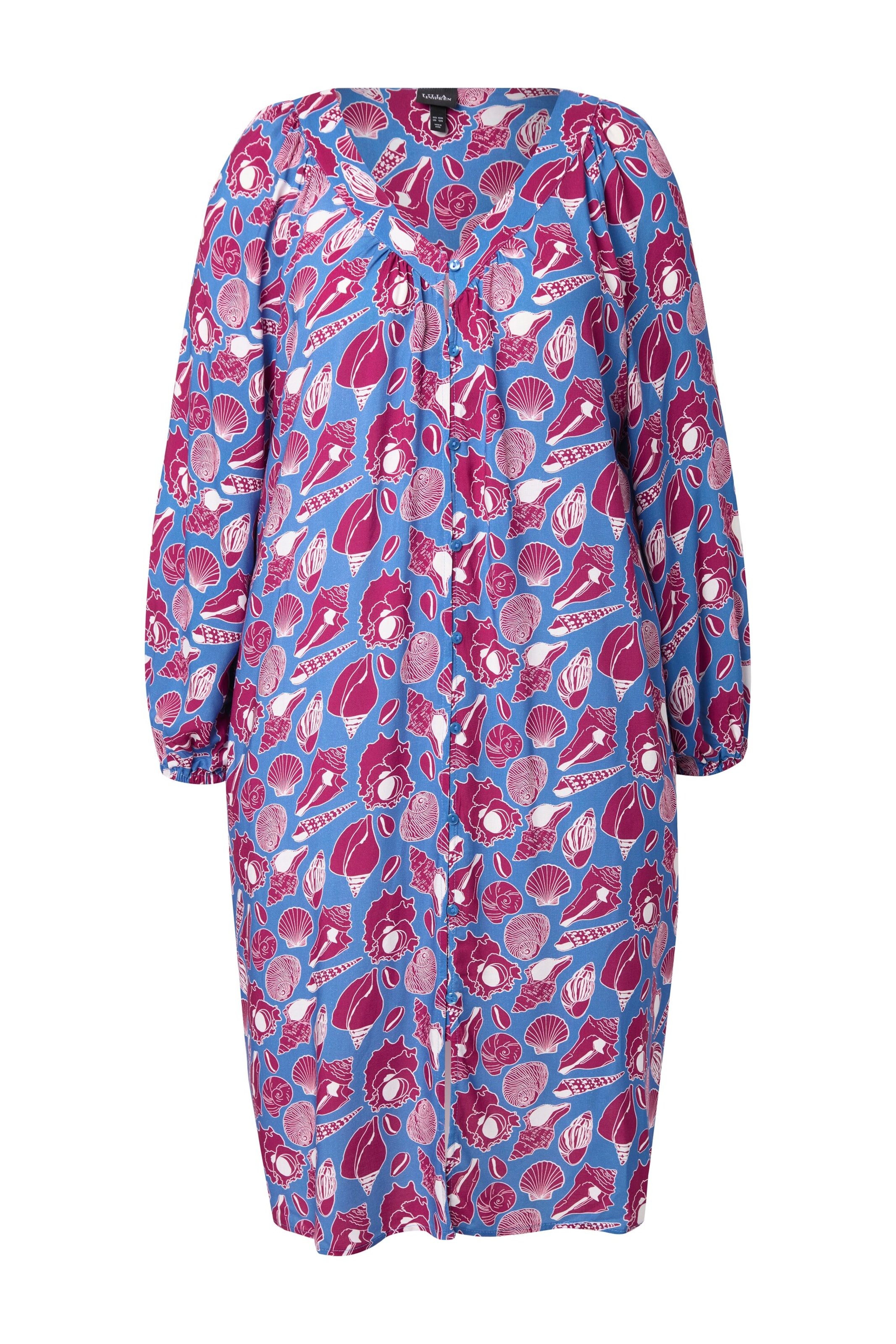 Ulla Popken Kleid in Lila: Vorderseite