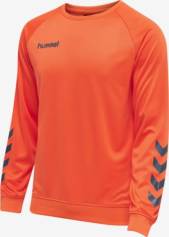 Hummel Sports sweatshirt in Orange