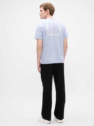 Calvin Klein Jeans Majica | vijolična barva: sprednja stran