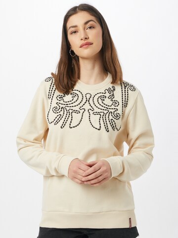 Superdry Sweatshirt 'Bohemian' i beige: forside