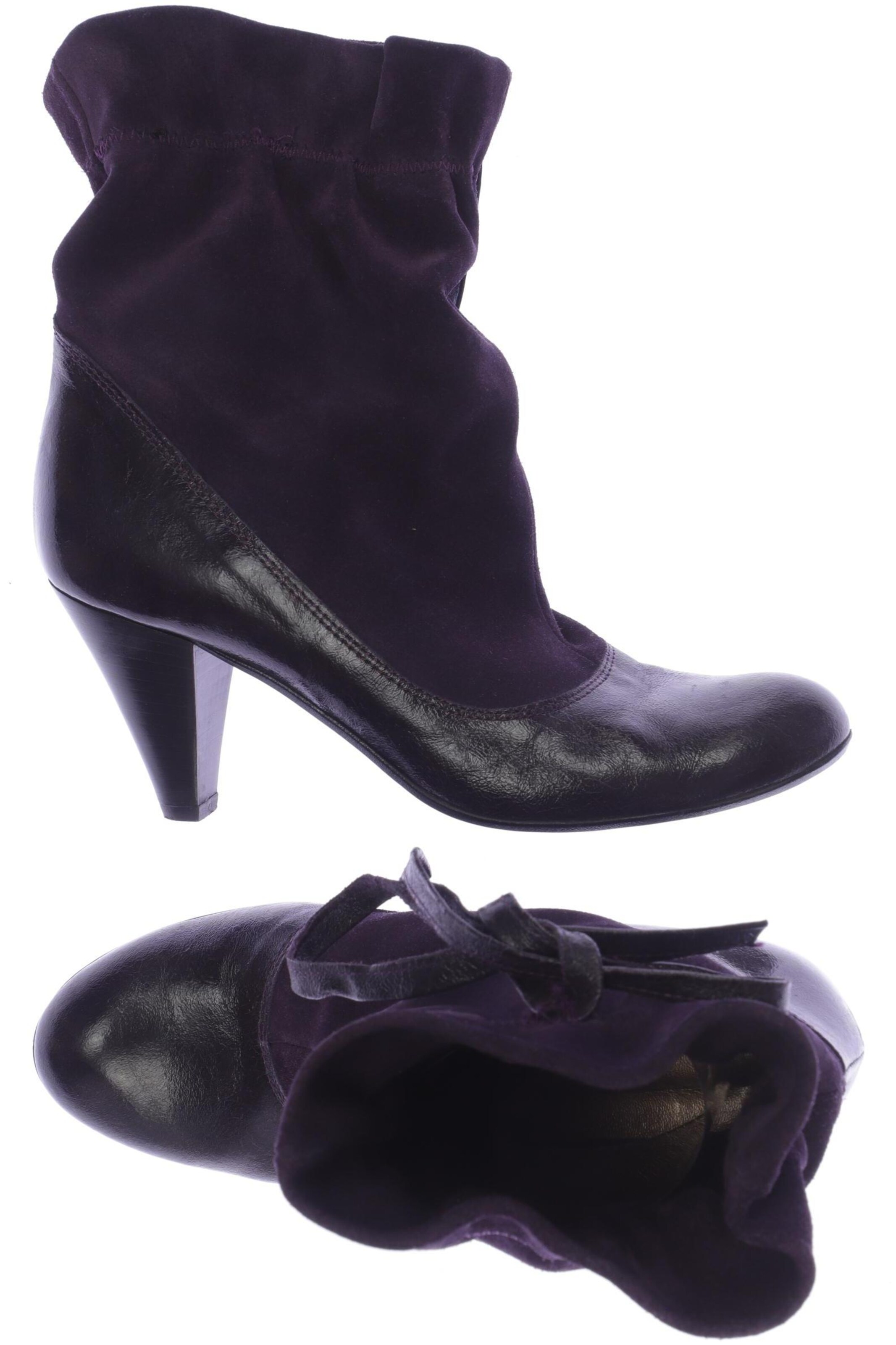BALDININI Dress Boots in 38 in Purple: front