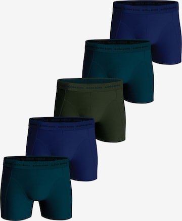 BJÖRN BORG Boxershorts in Blauw: voorkant