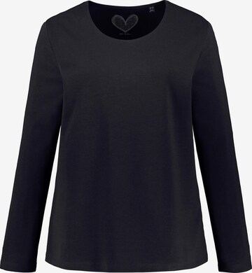 Ulla Popken Shirt in Black: front