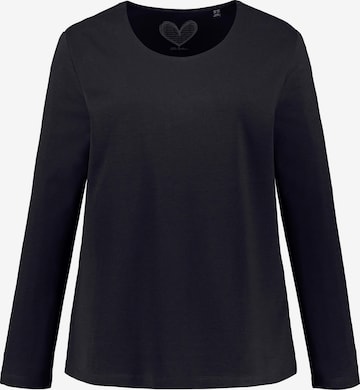 Ulla Popken - Camiseta en negro: frente