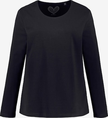 Ulla Popken Shirt in Schwarz: predná strana