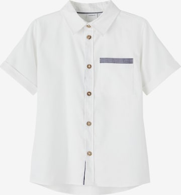 NAME IT - Ajuste regular Camisa en blanco: frente