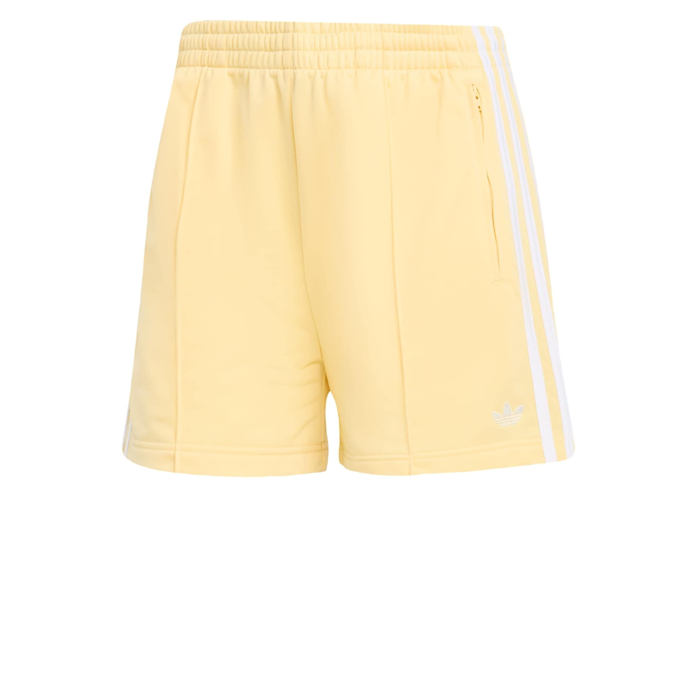 ADIDAS ORIGINALS - Loosefit Pantalón 'Firebird Classic' en amarillo: frente