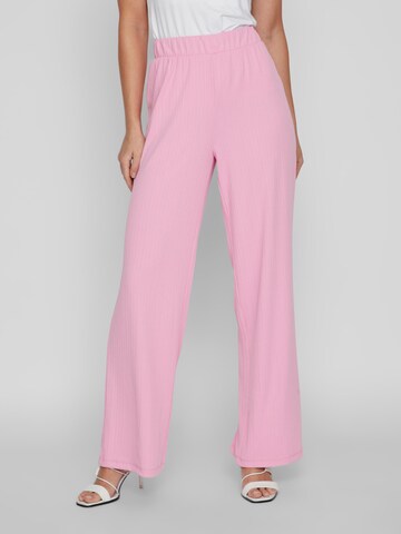 Wide leg Pantaloni 'Ofelia' de la VILA pe roz: față