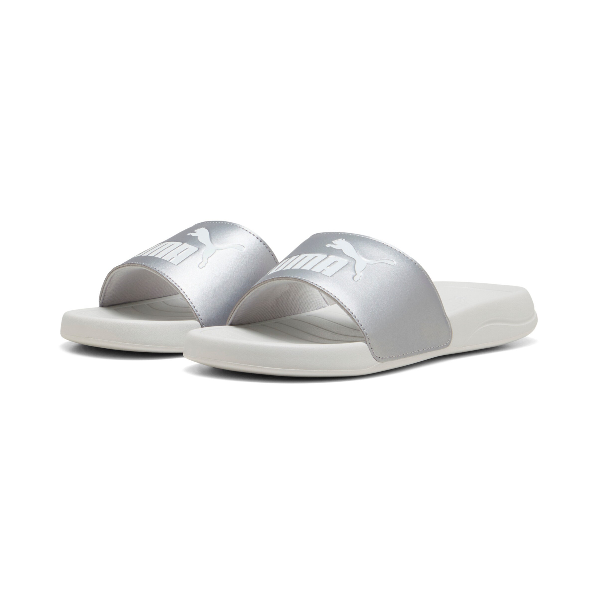 PUMA Beach & Pool Shoes in Silver