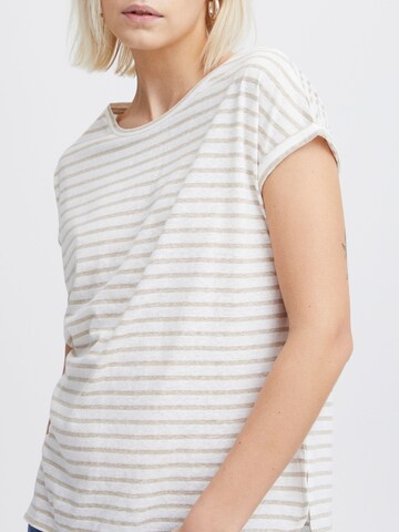 ICHI Shirt 'Yulietta' in Beige