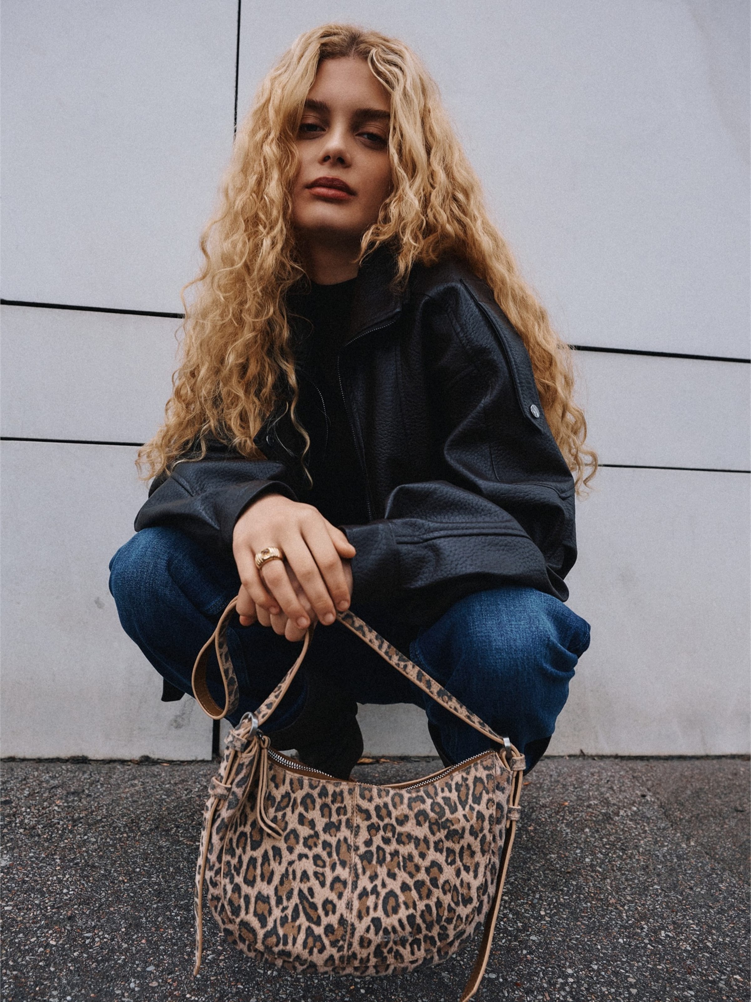 Nat&Nin - Bolso de hombro en beige