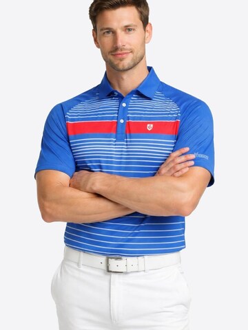 Cocain Underwear Regular fit Functioneel overhemd in Blauw: voorkant