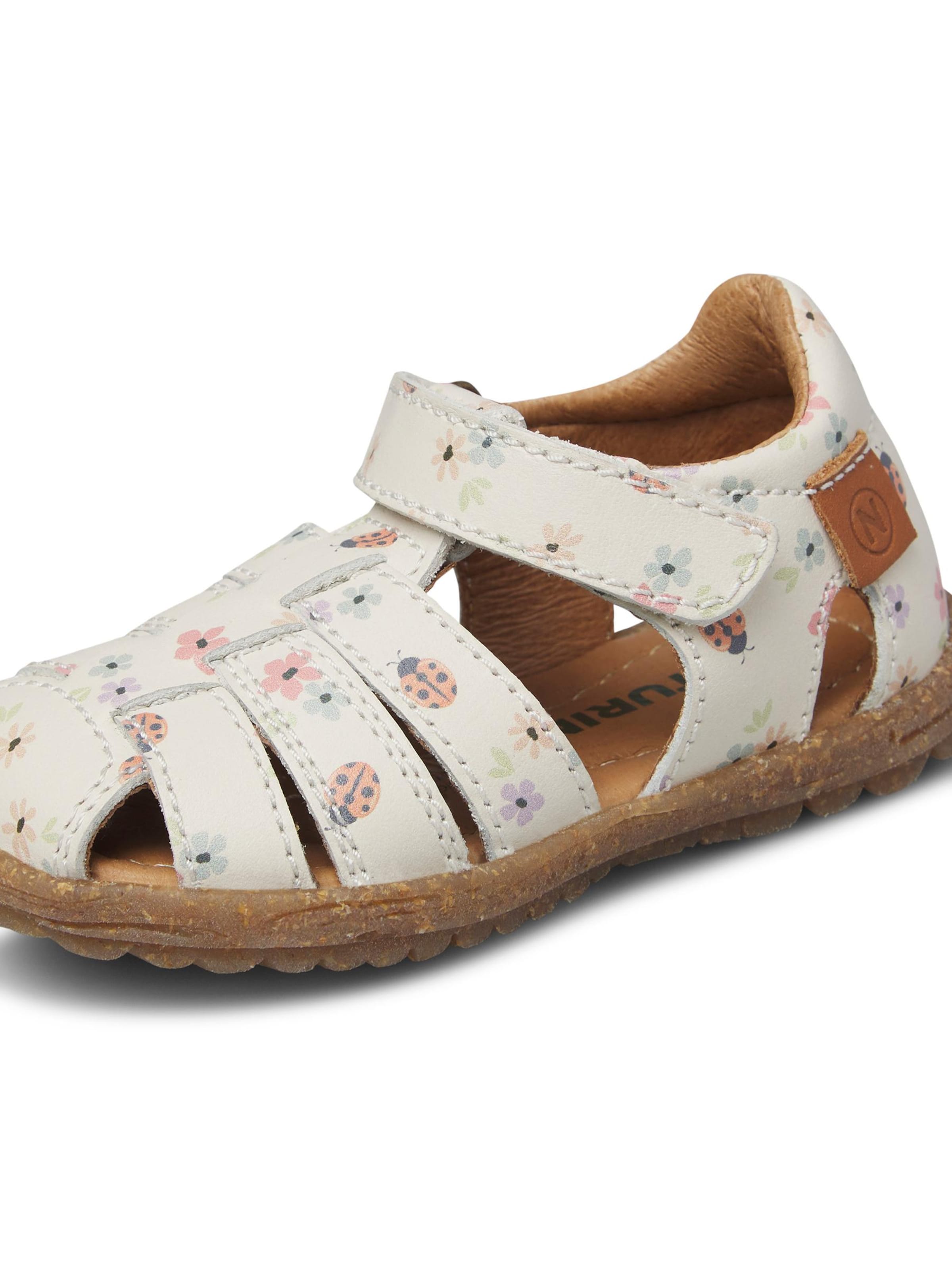 NATURINO Sandalen 'SEE' in Wit: voorkant