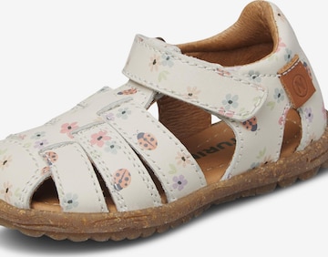 NATURINO Sandalen 'SEE' in Wit: voorkant