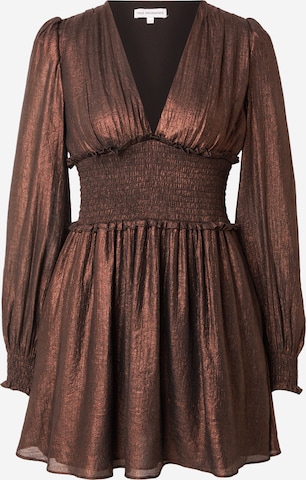 True Decadence Φόρεμα σε καφέ: μπροστά