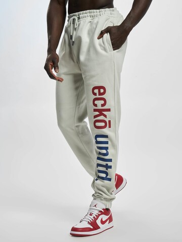 Tapered Pantaloni 'Grande' de la Ecko Unlimited pe gri