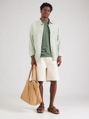 T-Shirt Abercrombie & Fitch en vert