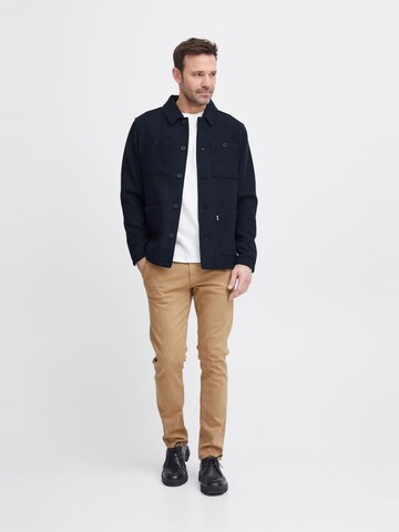 FQ1924 - Regular Fit Camisa ' OLIVER ' em azul